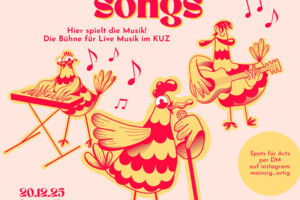 Lieblingssongs  Hier spielt die Musik! - Die Bühne für Live-Musik im KUZ