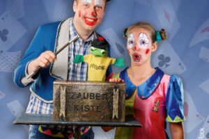 Hops und Hopsi Kinderprogramm - Der große Hopsini  Kinder-Zaubershow