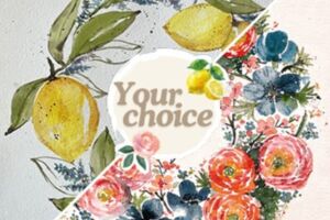 Kreativworkshop: Aquarell in der Loose Watercolor-Technik: Moderne Blumenkränze