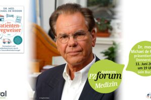 ABGESAGT! Autorenforum Medizin: Dr. Michael de Ridder