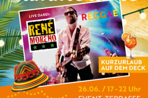 Rene Monero meets Summertime auf dem Deck 7