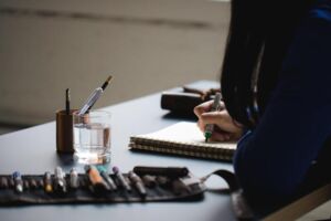 Kalligraphie-Kurs - Unzialis des 8. Jhd.