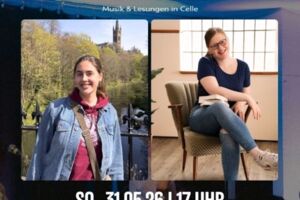 SchreibNetzwerkCelle präsentiert: Emily Margaret Walsh & Marina Maass Zwei Autorinnen, zwei Welten der Liebe - Wohnzimmerlesung in Halle 13