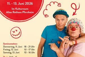 Strassenclownerie in Pforzheim