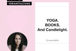 WORKSHOP: Yoga-Abend - YOGA. BOOKS. And Candlelight