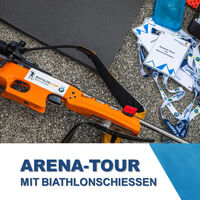 Arena-Tour mit Biathlonschießen - ARENA-TOUR mit Biathlonschießen