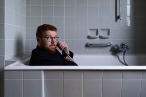 Lieder und Talk: Der Sago Song Salon - Die Liedermacher-Mix-Show mit Alva Heiniger und Lukas Meister, Gastgeber: Tobias Dellit