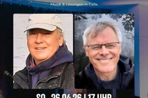 SchreibNetzwerkCelle präsentiert: Karl-Heinz Föste & Klaus Kronmüller Ein Abend im Zeichen des Mittelalters - Wohnzimmerlesung in Halle 13