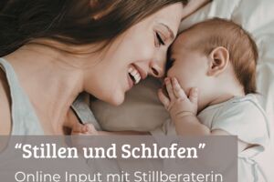 Stillen und Schlafen