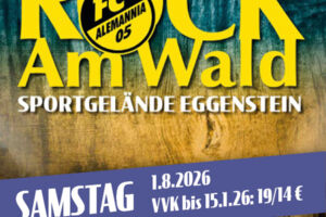 ROCK Am Wald 2026 - mit den Headlinern One Step Closer und andere