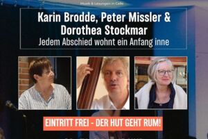Karin Brodde & Dorothea Stockmar: Jedem Abschied wohnt ein Anfang inne - Wohnzimmerkonzert in Halle 13