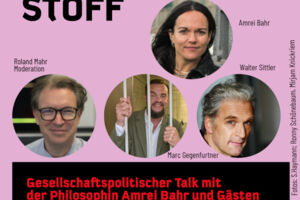 Gesprächsstoff - Gesellschaftspolitischer Talk: Kultur stärken, aber wie?