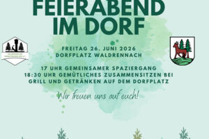 Feierabend im Dorf