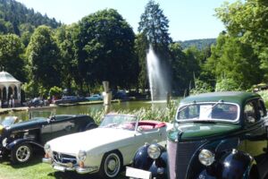 Großes Oldtimertreffen der Oldtimerfreunde Bad Liebenzell im Kurpark
