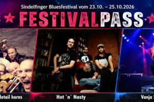 Bluesfestival Sindelfingen 2026 - Festivalpass