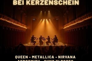Rockballaden bei Kerzenschein