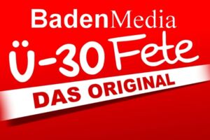 Tanzfahrt Baden Media - Ü-30 Fete, inkl. 2 Std. Schifffahrt, Veranstaltungsende ca. 02:00 Uhr.