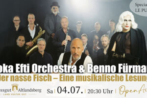 Moka Efti Orchestra & Benno Fürmann - Der nasse Fisch  Eine musikalische Lesung