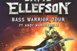 DAVID ELLEFSON (Ex-Megadeth) - BASS WARRIOR TOUR