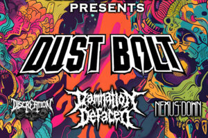 Celle Rock City 2026 - Mit dabei: Dust Bold, Damnation Defaced, Discreation und NEXUS:DOWN