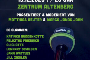 WDR5 Poetry Slam Nacht 2025 - von und mit Matthias Reuter & Marco Jonas Jahn