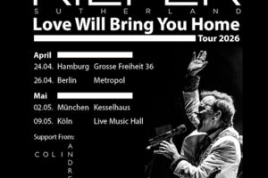 KIEFER SUTHERLAND - Love Will Bring You Home Tour 2026