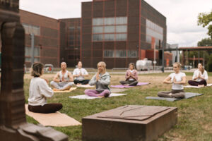 Yoga & Kunst - Eine Yogastunde auf Zollverein