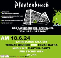 Satirischer Talk mit Thomas Brussig und Tomà Kafka - Musik mit Martina Barta - Für Tschechien