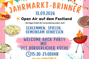 Rantastic Jahrmarktbrunch - Welcome back at home - Brunch im September