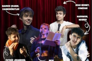 Maurice Grange, Noah Nehmet, Nicki, Markmoon, Patrick Johannson - Next Generation of Arts - Junge Künstler*innen. Neue Impulse. Eine Bühne