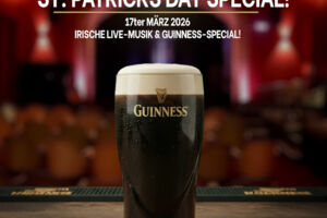 St. Patricks Day im Cabaret Queue - beste Livemusik & Guiness vom Faß.