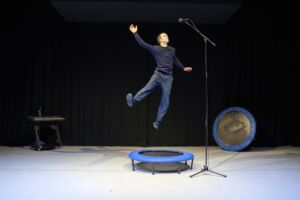 Felix Baumann - ha ha ha hi! - a one man show where circus meets comedy