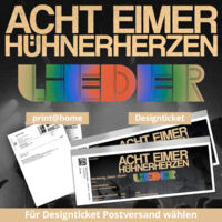 ACHT EIMER HÜHNERHERZEN - LIEDER Tour 2025