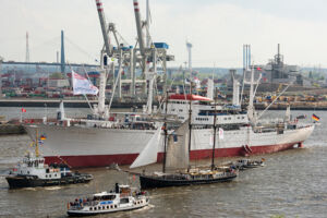 Hafengeburtstagsfahrt zum 838. Hafengeburtstag Hamburg
