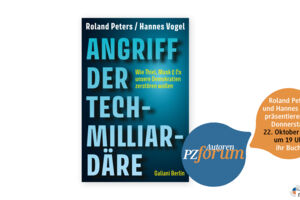 Autorenforum: Roland Peters und Hannes Vogel