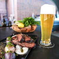 Bier und Steak