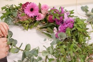 Flower Loops mit Frischblumen: Frühlingslust