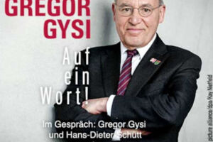 Auf ein Wort, Herr Gysi · mit Dr. Gregor Gysi
