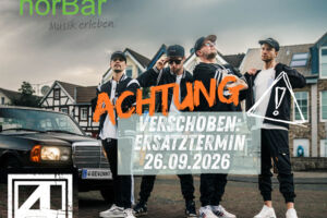 Achtung: Terminverlegung - Vier Gewinnt - Die Fantastischen Vier Tributeband